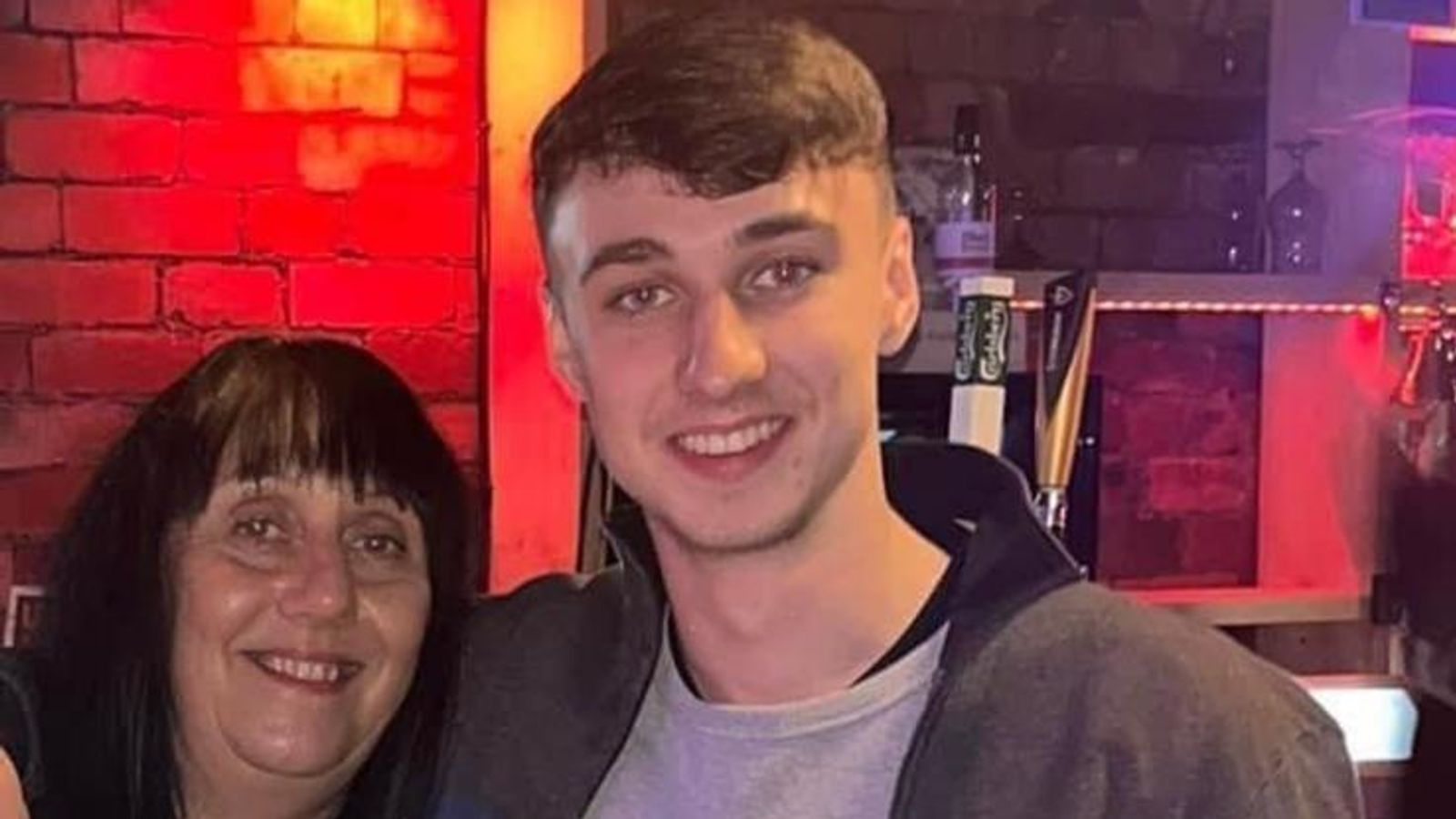 Missing teen Jay Slater with mum Debbie Duncan. Credit: Lucy Law